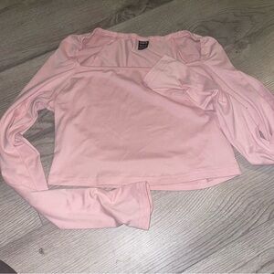 Pink top for casual